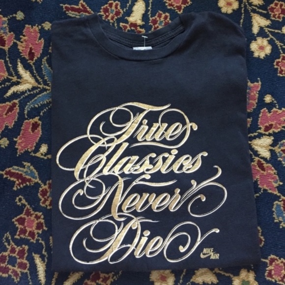 Nike Other - Nike True Classics Never Die Cursive Men's Tee
